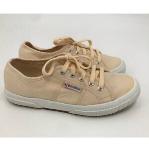 Superga Unisex  Light Peach Classic 2750 Sneaker Women's 7.5 Men's 6
